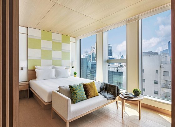 AKI Hotel Hong Kong - MGallery Collection - Wohnbeispiel Deluxe Studio (Zimmercodierung UD2)