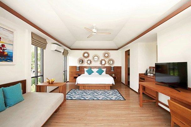 SAii Phi Phi Island Village - Wohnbeispiel Beachfront Junior Suite (Zimmercodierung JBO)