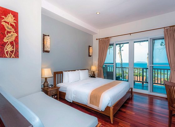 Phi Phi Holiday Resort - Wohnbeispiel Coral Sea View Studio (Zimmercodierung SDM)