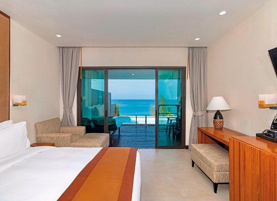 Phi Phi Holiday Resort - Wohnbeispiel Ocean Sunset Pool Villa (Zimmercodierung VB5)