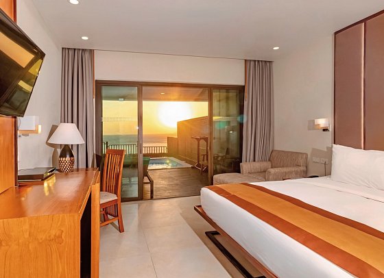 Phi Phi Holiday Resort - Wohnbeispiel Ocean Sunset Pool Villa (Zimmercodierung VB5)