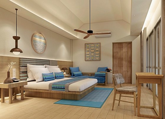Outrigger Phi Phi Island Resort - Modellbild Deluxe Garden Suite (Zimmercodierung WDG)