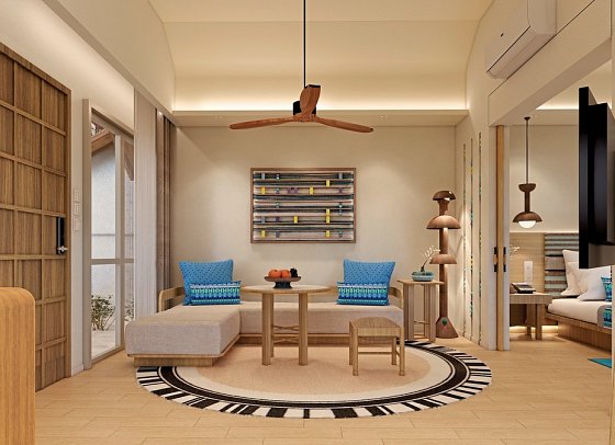 Outrigger Phi Phi Island Resort - Modellbild Deluxe Garden Suite (Zimmercodierung WDG)
