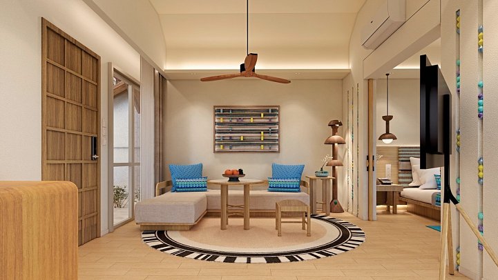 Outrigger Phi Phi Island Resort - Modellbild Deluxe Garden Suite (Zimmercodierung WDG)