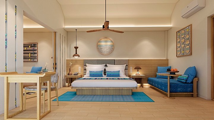 Outrigger Phi Phi Island Resort - Modellbild Deluxe Garden Suite (Zimmercodierung WDG)