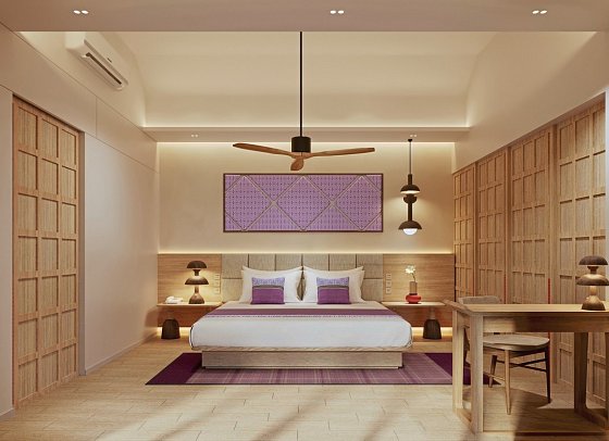 Outrigger Phi Phi Island Resort - Modellbild Family Garden Suite (Zimmercodierung WIG)