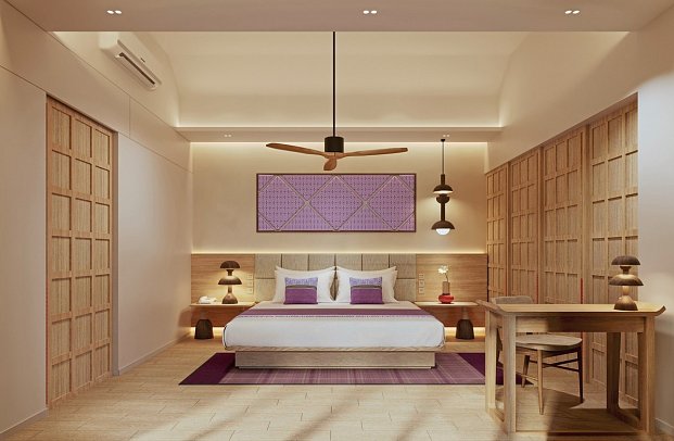 Outrigger Phi Phi Island Resort - Modellbild Family Garden Suite (Zimmercodierung WIG)