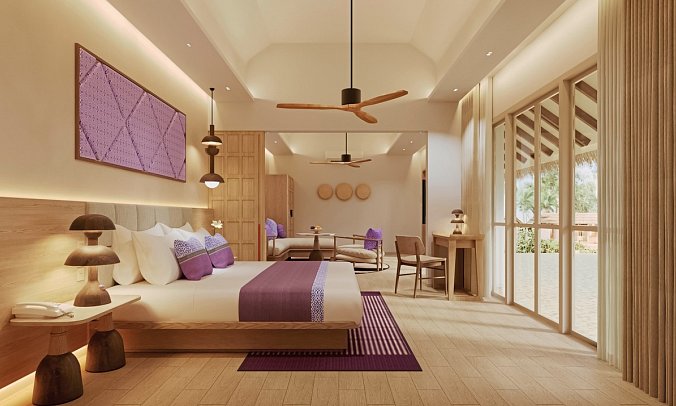 Outrigger Phi Phi Island Resort - Modellbild Family Garden Suite (Zimmercodierung WIG)