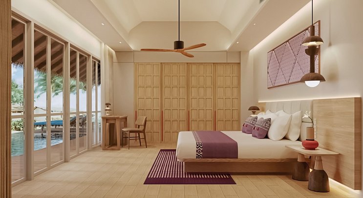 Outrigger Phi Phi Island Resort - Modellbild Beachfront Pool Suite (Zimmercodierung WDO)