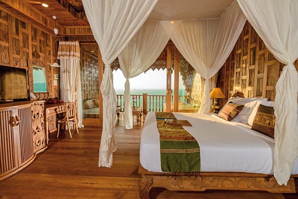 Santhiya Koh Yao Yai Resort & Spa - Wohnbeispiel Supreme Deluxe Sea View (Zimmercodierung UD1)