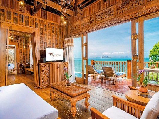 Santhiya Koh Yao Yai Resort & Spa - Wohnbeispiel Two Bedroom Seawater Pool Villa (Zimmercodierung VB4)