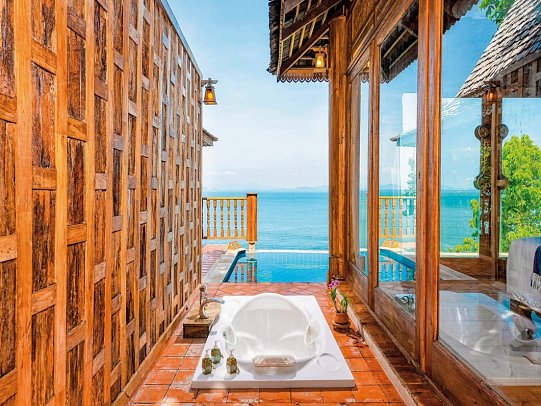 Santhiya Koh Yao Yai Resort & Spa - Wohnbeispiel Two Bedroom Seawater Pool Villa (Zimmercodierung VB4)