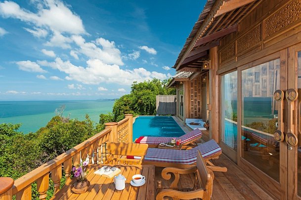 Santhiya Koh Yao Yai Resort & Spa - Wohnbeispiel Ocean View Pool Villa (Zimmercodierung VBM)