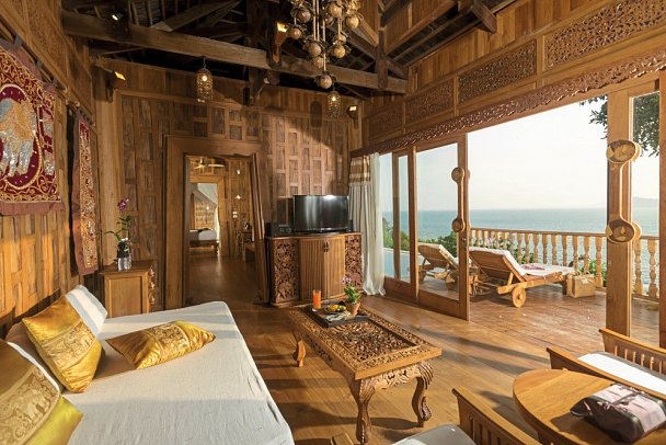 Santhiya Koh Yao Yai Resort & Spa - Wohnbeispiel Ocean View Pool Villa (Zimmercodierung VBM)