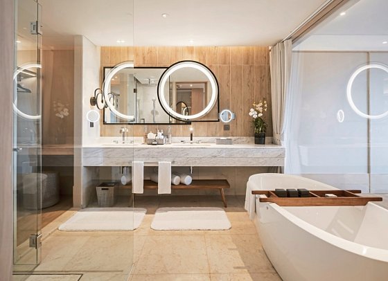 Anantara Koh Yao Yai Resort & Villas - Badbeispiel Deluxe Sea View Suite (Zimmercodierung WDM)