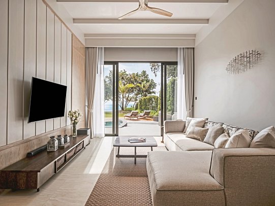 Anantara Koh Yao Yai Resort & Villas - Wohnbeispiel Beachfront Pool Villa (Zimmercodierung VBO)