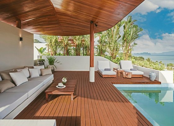 Anantara Koh Yao Yai Resort & Villas - Wohnbeispiel Sea View Pool Penthouse (Zimmercodierung WUM)