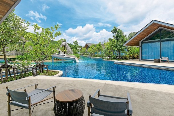 Island Escape by Burasari - Wohnbeispiel 1 Bedroom Villa Pool Access (Zimmercodierung VBQ)