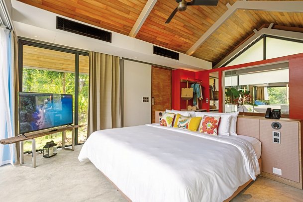 Island Escape by Burasari - Wohnbeispiel 1 Bedroom Lagoon Villa (Zimmercodierung VG1)