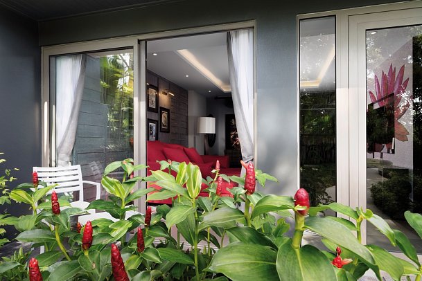 The Pavilions Phuket - Wohnbeispiel Garden Suite (Zimmercodierung WBG)