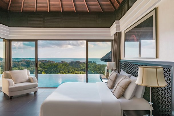 The Pavilions Phuket - Wohnbeispiel Ocean View Pool Villa (Zimmercodierung VBM)