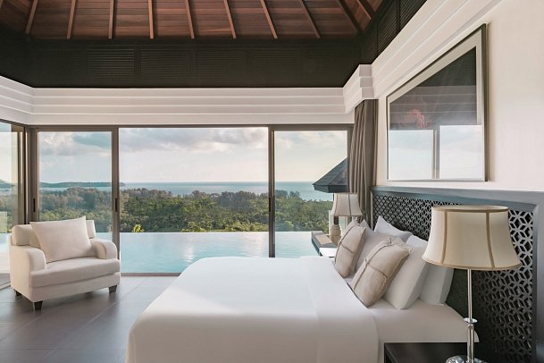 The Pavilions Phuket - Wohnbeispiel Ocean View Pool Villa (Zimmercodierung VBM)