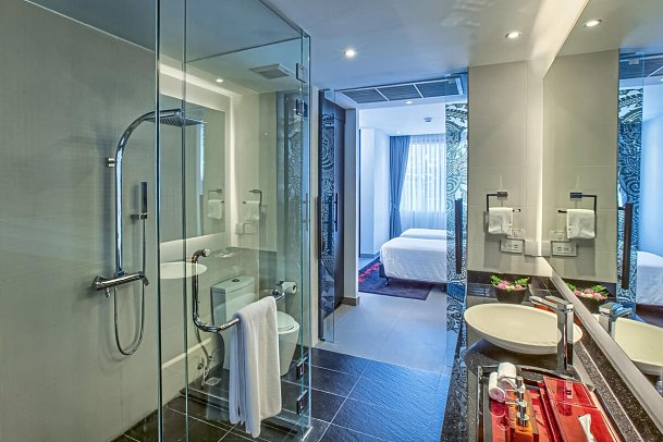 The Pavilions Phuket - Wohnbeispiel Tropical View Suite (Zimmercodierung WB1)