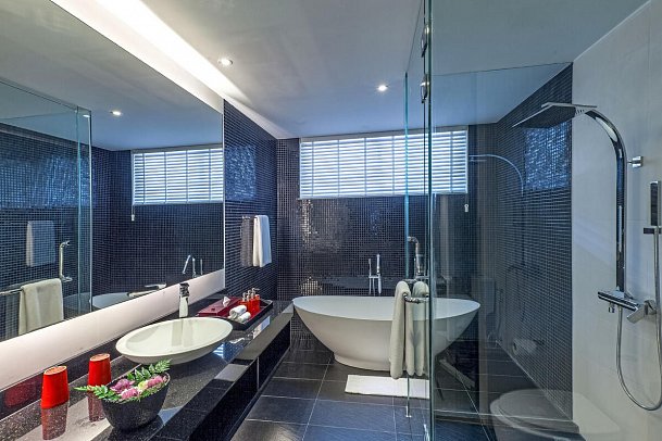 The Pavilions Phuket - Wohnbeispiel Tropical View Suite (Zimmercodierung WB1)
