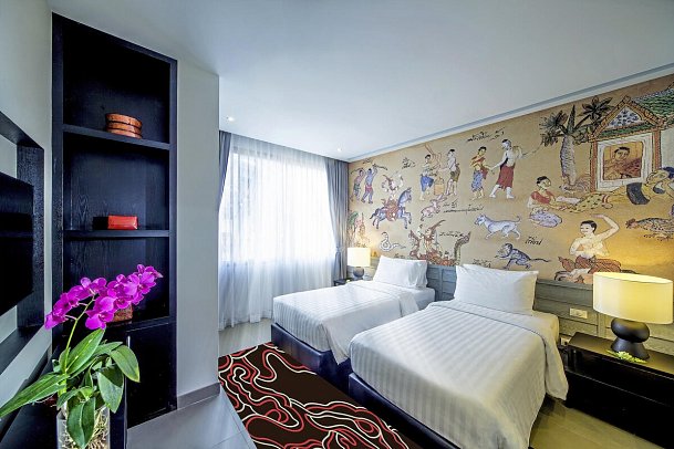 The Pavilions Phuket - Wohnbeispiel Tropical View Suite (Zimmercodierung WB1)