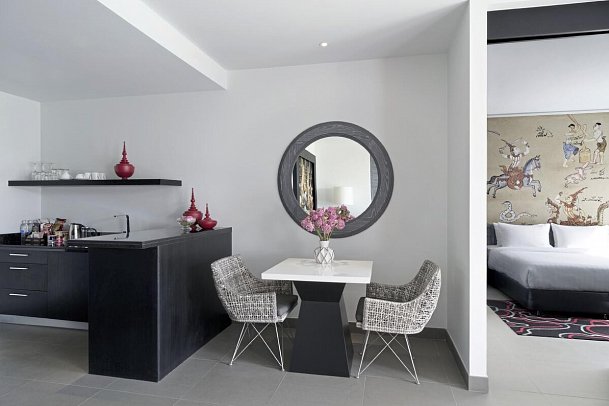 The Pavilions Phuket - Wohnbeispiel Tropical View Suite (Zimmercodierung WB1)