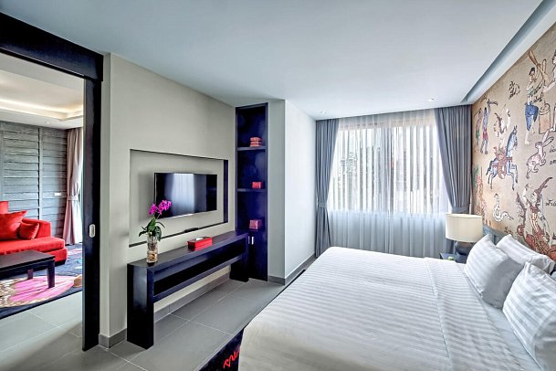 The Pavilions Phuket - Wohnbeispiel Tropical View Suite (Zimmercodierung WB1)