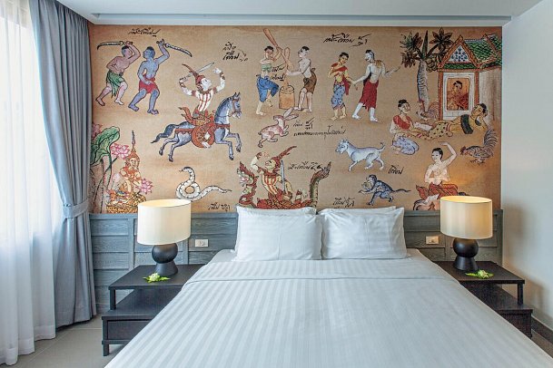 The Pavilions Phuket - Wohnbeispiel Tropical View Suite (Zimmercodierung WB1)