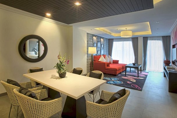 The Pavilions Phuket - Wohnbeispiel Garden Suite (Zimmercodierung WBG)