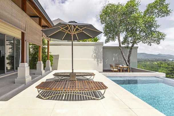 The Pavilions Phuket - Wohnbeispiel Ocean View Pool Villa (Zimmercodierung VMB)