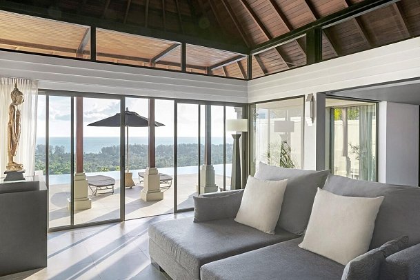 The Pavilions Phuket - Wohnbeispiel Ocean View Pool Villa (Zimmercodierung VMB)