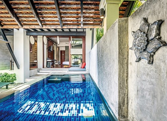 The Slate - Wohnbeispiel Private Pool Suite (Zimmercodierung WB2)