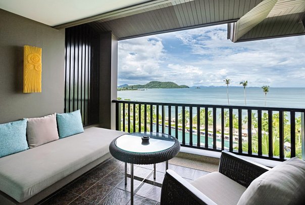 Pullman Phuket Panwa Beach Resort - Wohnbeispiel Deluxe Seaview (Zimmercodierung UDM)