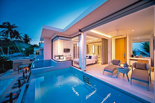 Bandara Pool Villas, Phuket - Wohnbeispiel Panoramic Pool Villa (Zimmercodierung VB5)