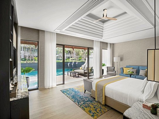 InterContinental Phuket Resort - Wohnbeispiel Lagoon Villa Club Lounge Access (Zimmercodierung VLQ)