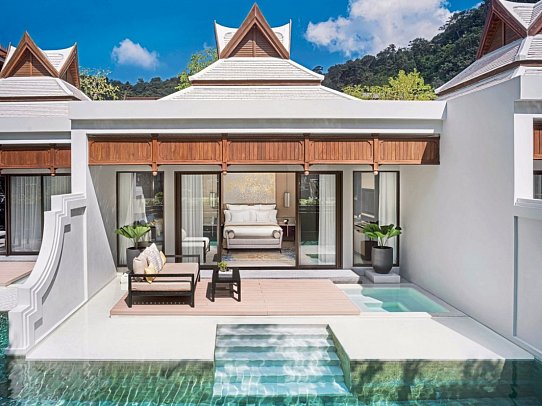 InterContinental Phuket Resort - Wohnbeispiel Lagoon Villa Club Lounge Access (Zimmercodierung VLQ)