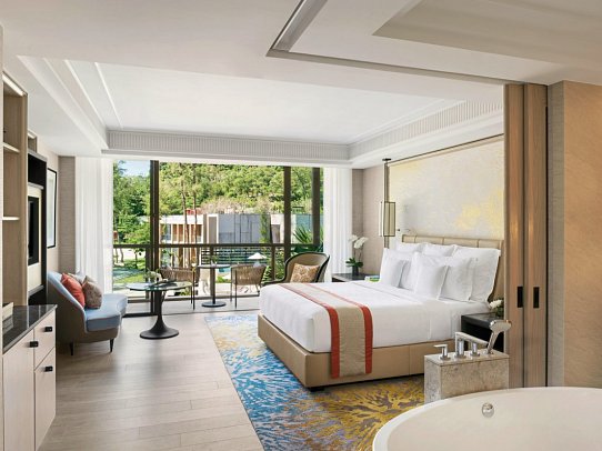 InterContinental Phuket Resort - Wohnbeispiel Premium Club Lounge Access Pool View (Zimmercodierung UM1)