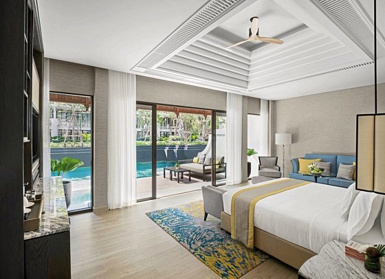 InterContinental Phuket Resort - Wohnbeispiel Lagoon Villa Club Lounge Access (Zimmercodierung VLQ)