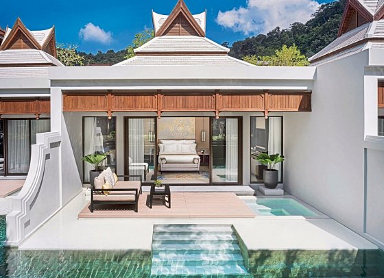 InterContinental Phuket Resort - Wohnbeispiel Lagoon Villa Club Lounge Access (Zimmercodierung VLQ)