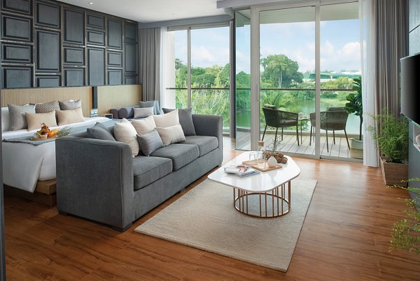 Wyndham Grand Nai Harn Beach Phuket - Wohnbeispiel Studio Suite (Zimmercodierung SB1)