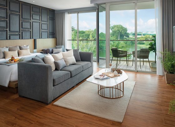 Wyndham Grand Nai Harn Beach Phuket - Wohnbeispiel Studio Suite (Zimmercodierung SB1)
