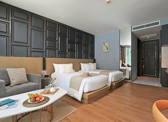 Wyndham Grand Nai Harn Beach Phuket - Wohnbeispiel Deluxe Pool View (Zimmercodierung UDP)