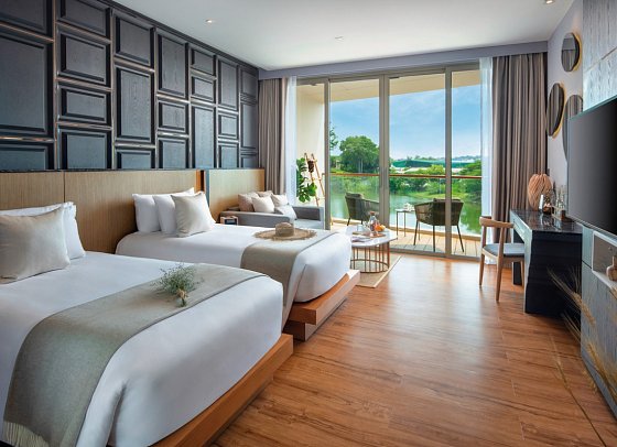 Wyndham Grand Nai Harn Beach Phuket - Wohnbeispiel Deluxe (Zimmercodierung UDG)