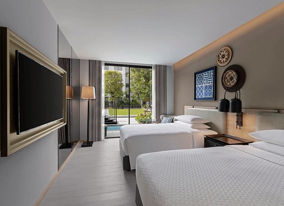Four Points by Sheraton Phuket Patong Beach Resort - Wohnbeispiel Pool Acces (Zimmercodierung UBQ)