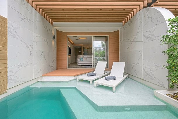 Andaman Embrace Patong - Wohnbeispiel Pool Access (Zimmercodierung UBQ)