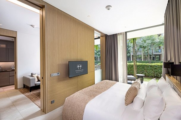 Twinpalms MontAzure Phuket - Wohnbeispiel Grand Azure Suite (Zimmercodierung WB2)